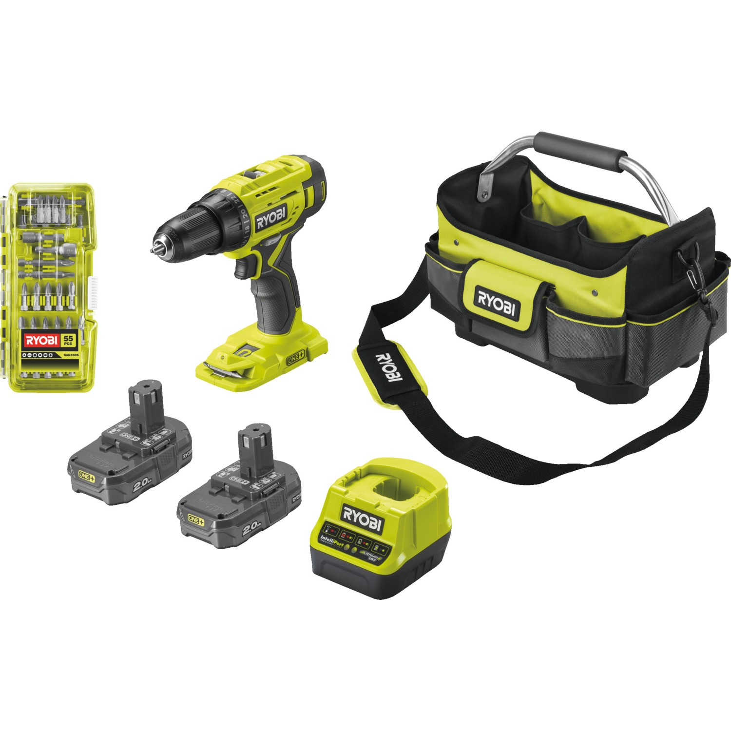 ***RYOBI R18DD4-220OTA55 18V AKÜLÜ MATKAP